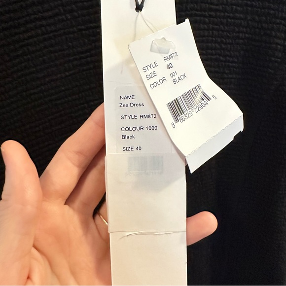 Remain Birger Christensen Black Zea Knit Dress - Picture 5 of 8